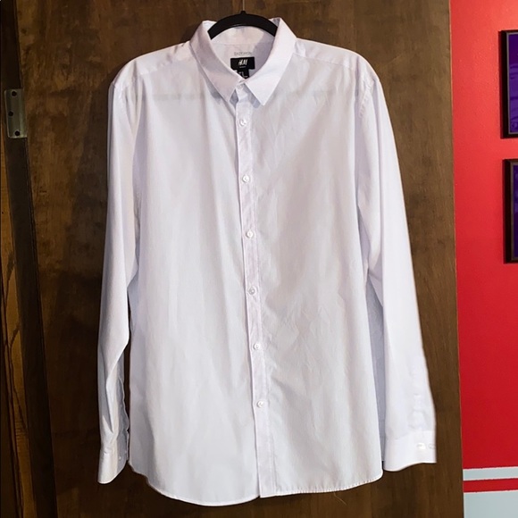 H&M White Button Up - Picture 1 of 5